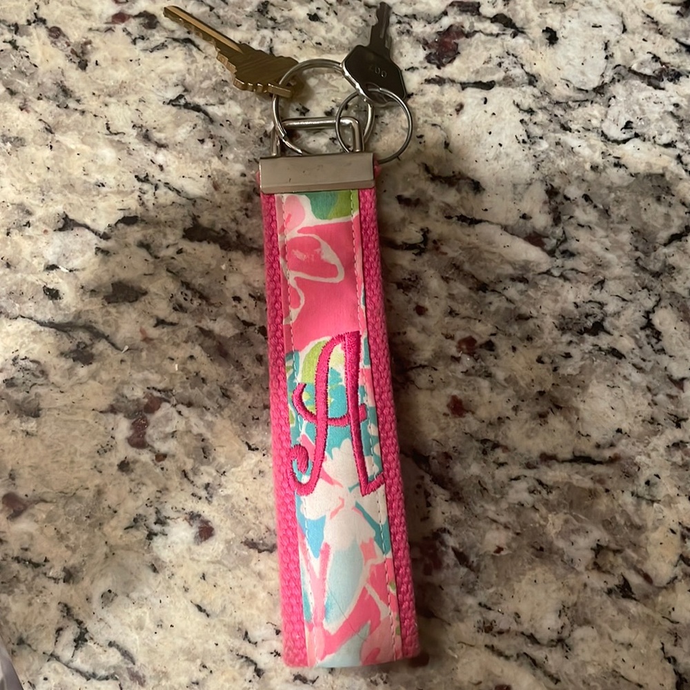 “A” Initial Key Fob